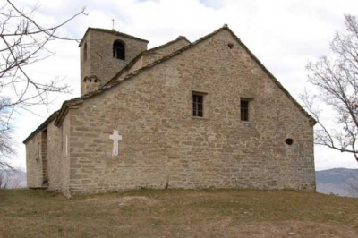 Eglise paroissiale de Tizziano à Val Parma